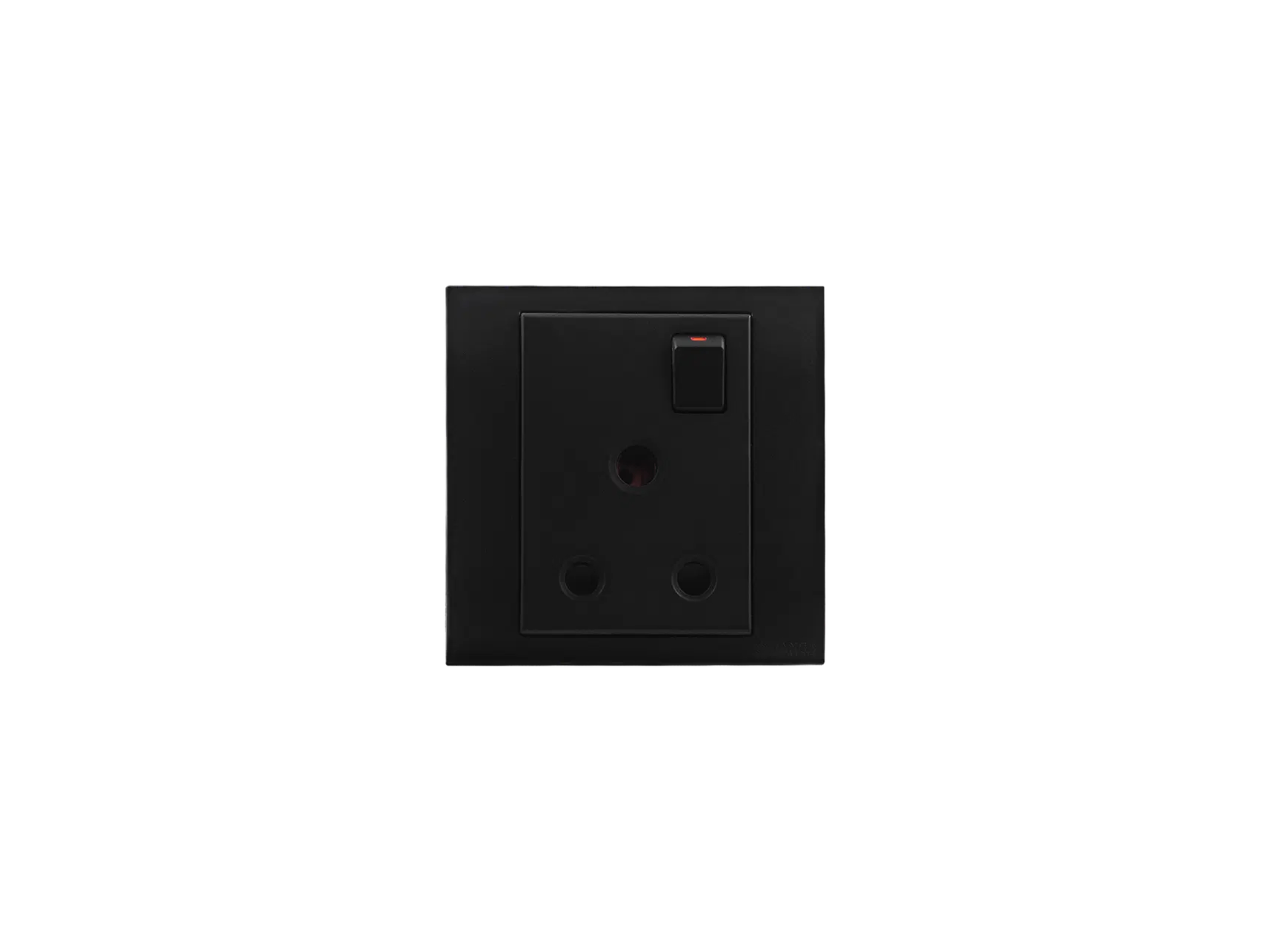 AKOYA 13A SWITCH SOCKET - BLACK